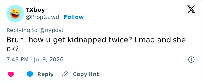 Tourist’s Dream Vacation Takes Nightmare Turn After She’s Kidnapped Twice In One Day: “I Just Ran And Ran” Tourist’s Dream Vacation Takes Nightmare Turn After She’s Kidnapped Twice In One Day: “I Just Ran And Ran”