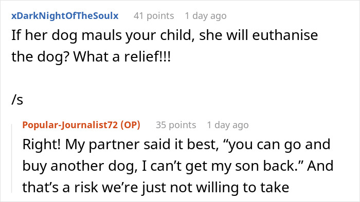 Delusional Mom Threatens To Sue Daughter Because She Doesn’t Feel Safe Around Her Dog