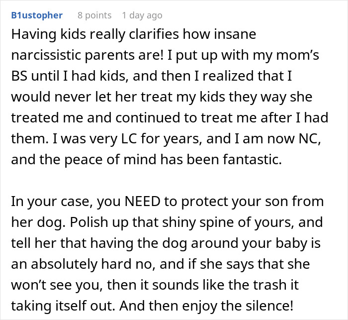 Delusional Mom Threatens To Sue Daughter Because She Doesn’t Feel Safe Around Her Dog