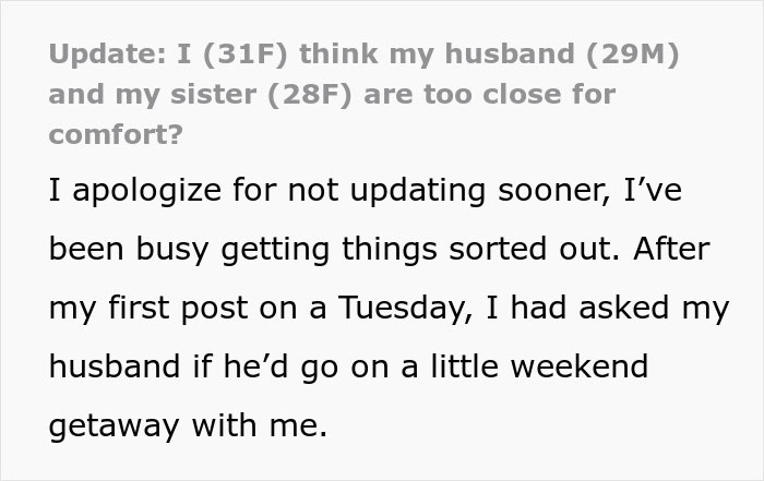 Woman Grows Uncomfortable With Her Husband’s Relationship With Her Sister, Discovers A Heartbreaking Truth Woman Grows Uncomfortable With Her Husband’s Relationship With Her Sister, Discovers A Heartbreaking Truth
