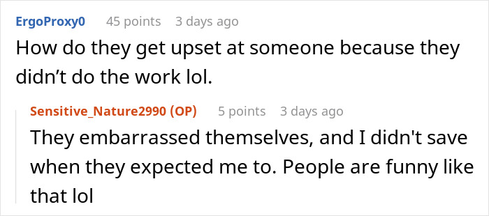 Person Has To Deal With Lazy People During Group Project, Finds The Perfect Way To Make Them Fail