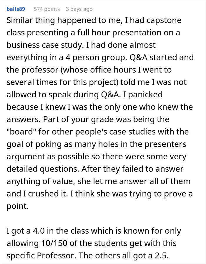 Person Has To Deal With Lazy People During Group Project, Finds The Perfect Way To Make Them Fail