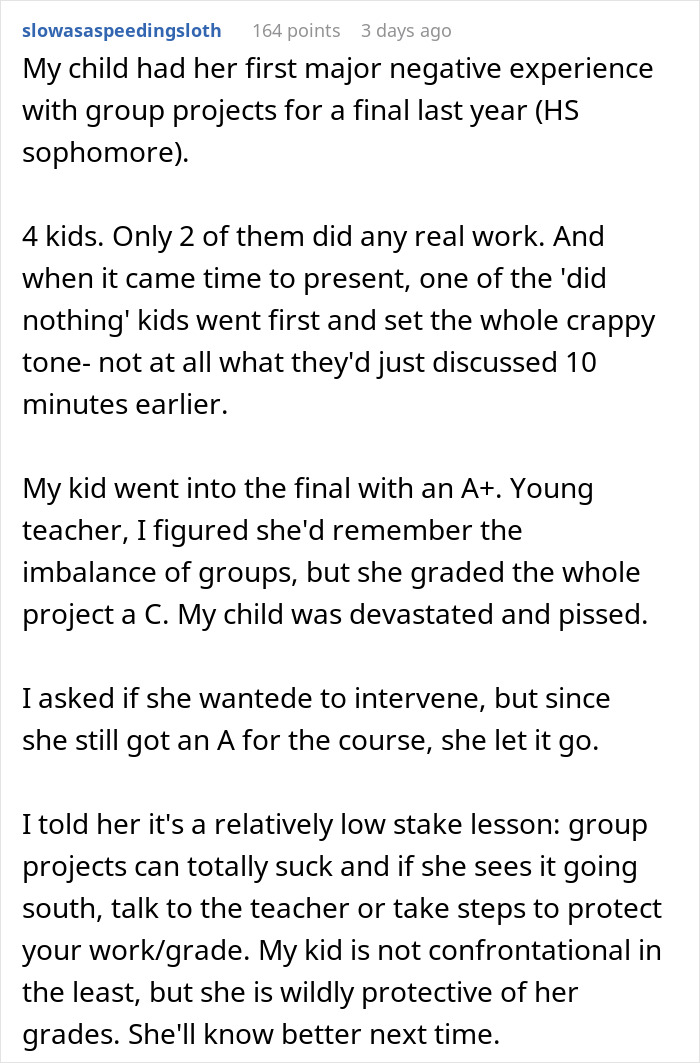 Person Has To Deal With Lazy People During Group Project, Finds The Perfect Way To Make Them Fail