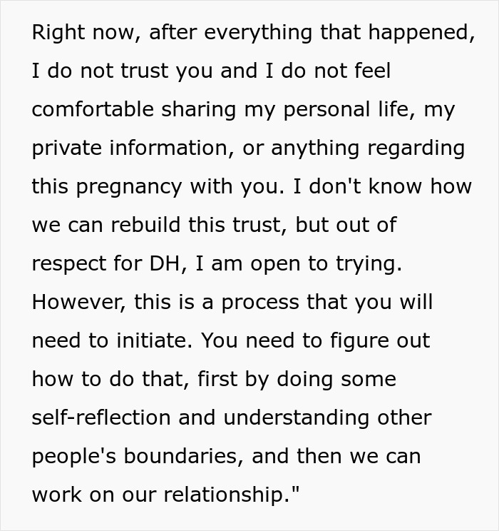 MIL Leaks Major News She Was Told This Was A Secret, Sends An Infuriating Non-Apology MIL Leaks Major News She Was Told This Was A Secret, Sends An Infuriating Non-Apology