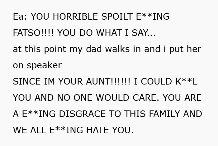 Greedy Aunt Pressures Teen To Give Up His Unclaimed Inheritance, Dad Quickly Puts Her In Her Place Greedy Aunt Pressures Teen To Give Up His Unclaimed Inheritance, Dad Quickly Puts Her In Her Place