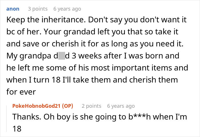 Greedy Aunt Pressures Teen To Give Up His Unclaimed Inheritance, Dad Quickly Puts Her In Her Place Greedy Aunt Pressures Teen To Give Up His Unclaimed Inheritance, Dad Quickly Puts Her In Her Place