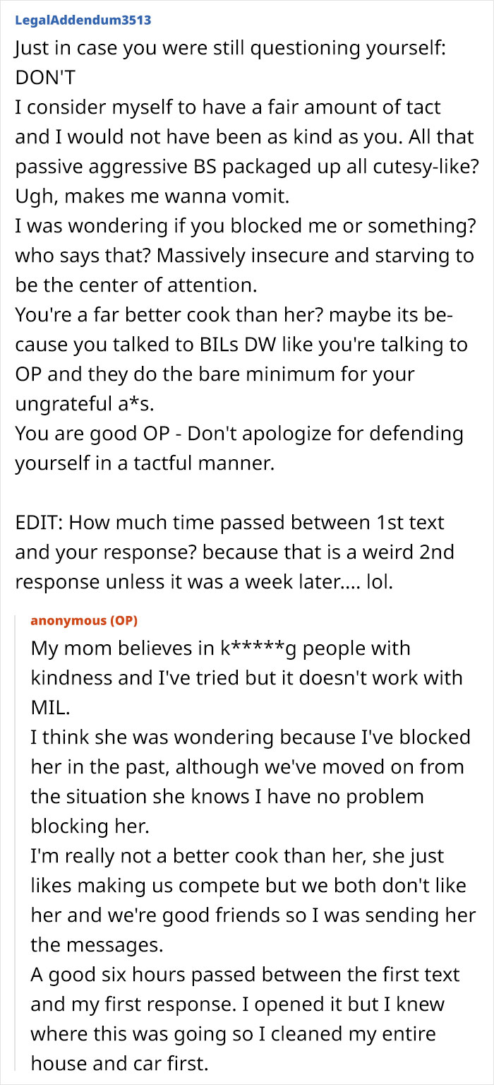 Frustrated Woman Finally Matches Her MIL’s Energy, Now The Whole Family Wants An Apology Frustrated Woman Finally Matches Her MIL’s Energy, Now The Whole Family Wants An Apology
