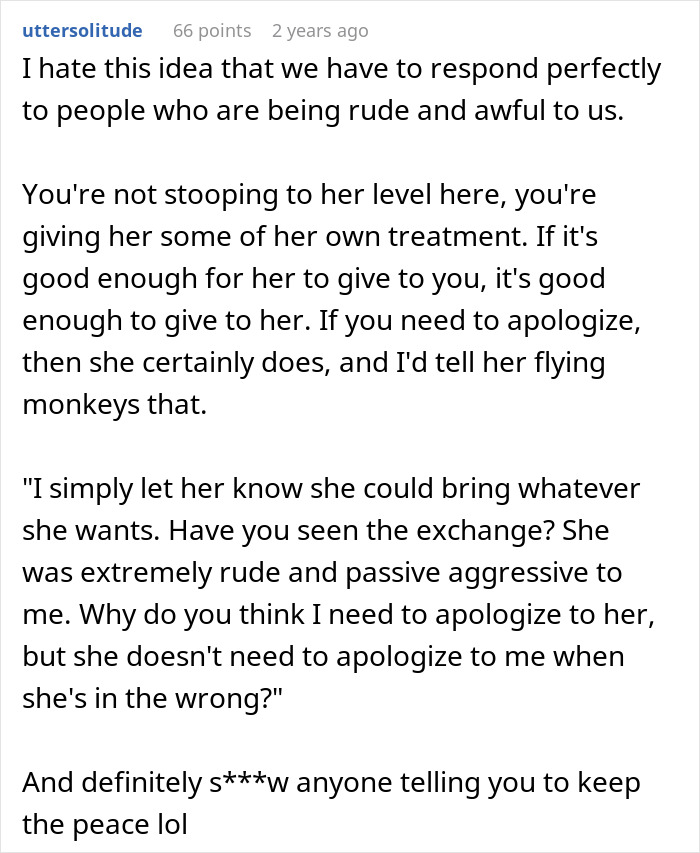 Frustrated Woman Finally Matches Her MIL’s Energy, Now The Whole Family Wants An Apology Frustrated Woman Finally Matches Her MIL’s Energy, Now The Whole Family Wants An Apology