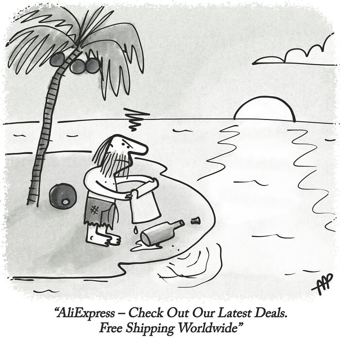 57 Witty Single-Panel Comics By This Artist That Take Everyday Ideas In Absurd Directions 57 Witty Single-Panel Comics By This Artist That Take Everyday Ideas In Absurd Directions