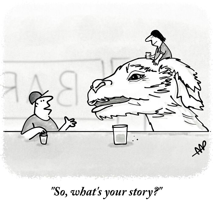 57 Witty Single-Panel Comics By This Artist That Take Everyday Ideas In Absurd Directions 57 Witty Single-Panel Comics By This Artist That Take Everyday Ideas In Absurd Directions