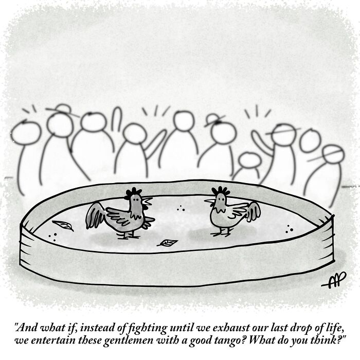57 Witty Single-Panel Comics By This Artist That Take Everyday Ideas In Absurd Directions 57 Witty Single-Panel Comics By This Artist That Take Everyday Ideas In Absurd Directions