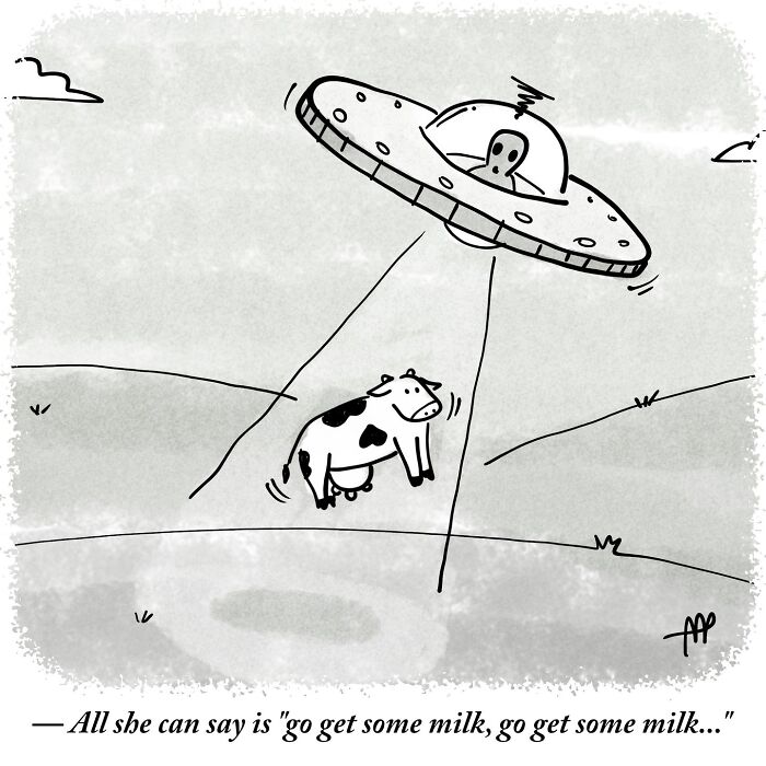 57 Witty Single-Panel Comics By This Artist That Take Everyday Ideas In Absurd Directions 57 Witty Single-Panel Comics By This Artist That Take Everyday Ideas In Absurd Directions