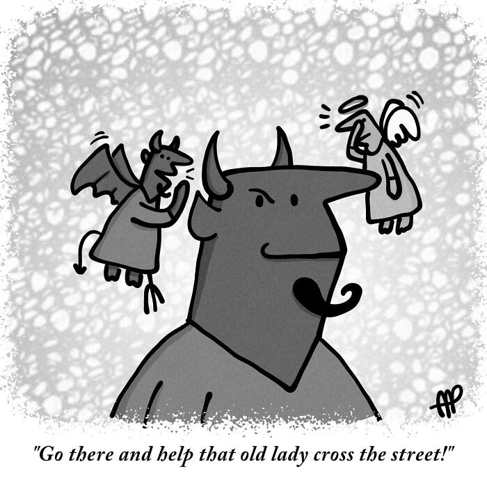57 Witty Single-Panel Comics By This Artist That Take Everyday Ideas In Absurd Directions 57 Witty Single-Panel Comics By This Artist That Take Everyday Ideas In Absurd Directions
