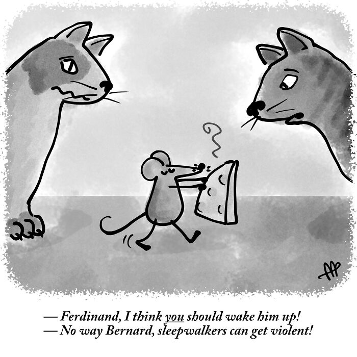 57 Witty Single-Panel Comics By This Artist That Take Everyday Ideas In Absurd Directions 57 Witty Single-Panel Comics By This Artist That Take Everyday Ideas In Absurd Directions
