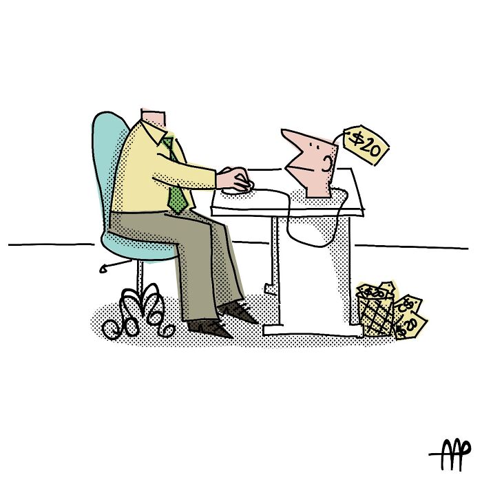 57 Witty Single-Panel Comics By This Artist That Take Everyday Ideas In Absurd Directions 57 Witty Single-Panel Comics By This Artist That Take Everyday Ideas In Absurd Directions
