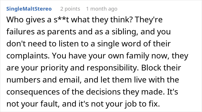 Guy Plans On Ditching Toxic Fam After Parents Blame Him For Their Daughter Being A Spoiled Brat Guy Plans On Ditching Toxic Fam After Parents Blame Him For Their Daughter Being A Spoiled Brat