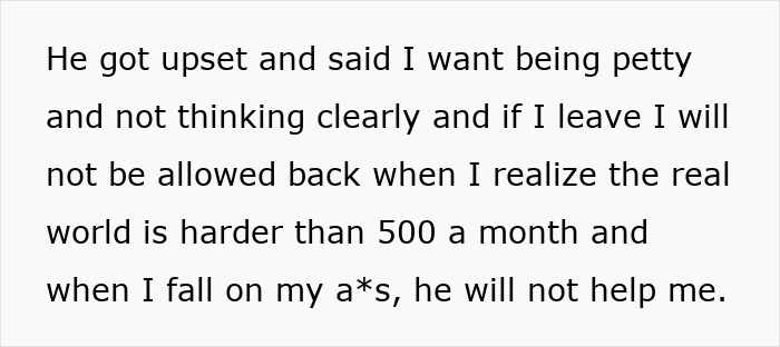 Controlling Parents Demand $1K Rent Attached With A Million Rules, Annoyed 23YO Plans To Ditch Home