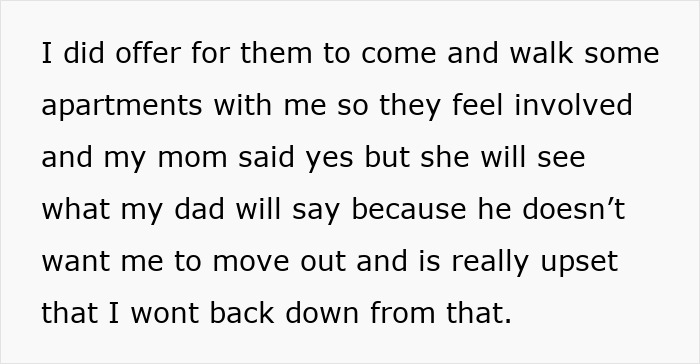 Controlling Parents Demand $1K Rent Attached With A Million Rules, Annoyed 23YO Plans To Ditch Home