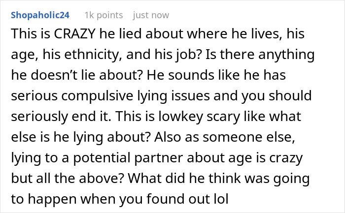 41YO Guy Pretends To Be A Decade Younger, GF Horrified And Confused After Learning The Truth