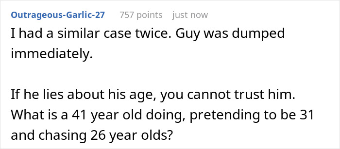 41YO Guy Pretends To Be A Decade Younger, GF Horrified And Confused After Learning The Truth