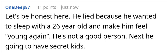 41YO Guy Pretends To Be A Decade Younger, GF Horrified And Confused After Learning The Truth