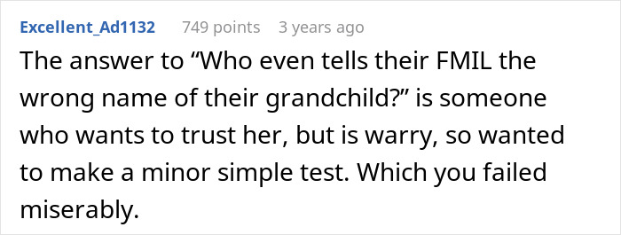 Overbearing FMIL Tries To Snatch Baby Name Announcement, Ends Up Announcing The Wrong One Overbearing FMIL Tries To Snatch Baby Name Announcement, Ends Up Announcing The Wrong One