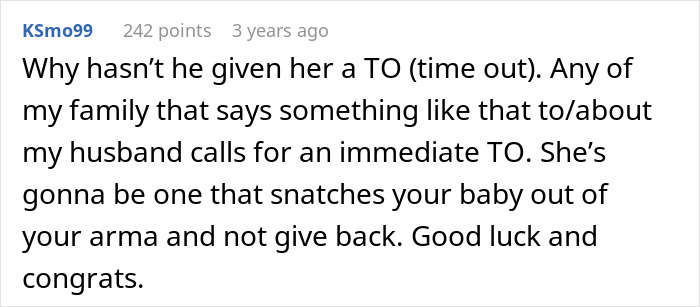 Overbearing FMIL Tries To Snatch Baby Name Announcement, Ends Up Announcing The Wrong One Overbearing FMIL Tries To Snatch Baby Name Announcement, Ends Up Announcing The Wrong One