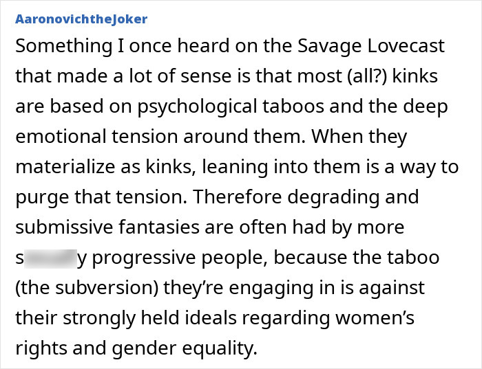 People Don’t Obsess Over Degrading Fantasies For The Reason Many Think, Experts Reveal The Real Motive People Don’t Obsess Over Degrading Fantasies For The Reason Many Think, Experts Reveal The Real Motive