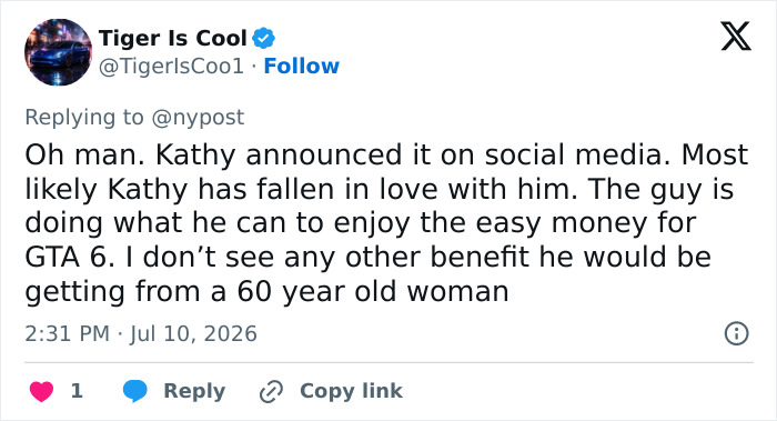 Star In Her 60s Reveals Relationship With 22-Year-Old, And People Aren’t Taking It All