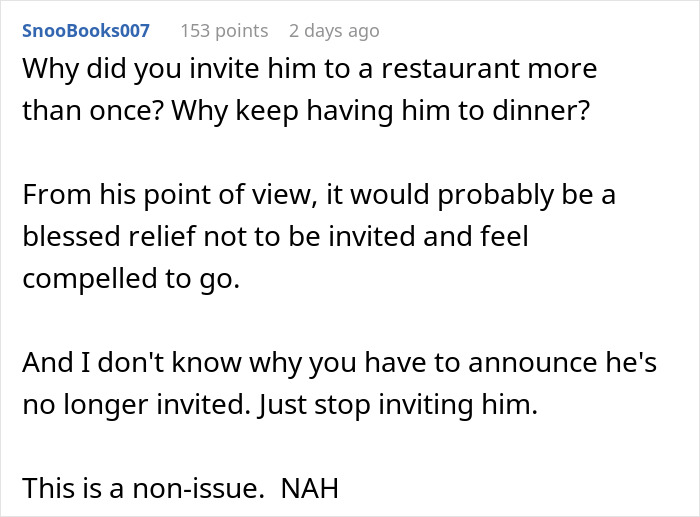 Daughter Defends Her BF&rsquo;s Bizarre And Costly Dinner Table Habit After Mom Asks To Make Him Stop It