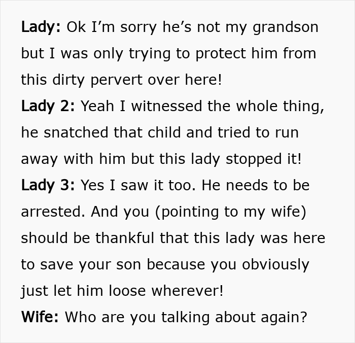 Old Karen Convinces Other Shoppers And The Manager This Guy Was Trying To Kidnap His Own Stepson Old Karen Convinces Other Shoppers And The Manager This Guy Was Trying To Kidnap His Own Stepson