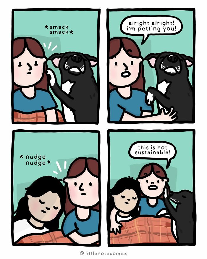 Artist Illustrates 44 Relatable And Cute Comics Featuring Relationship Quirks (New Pics)