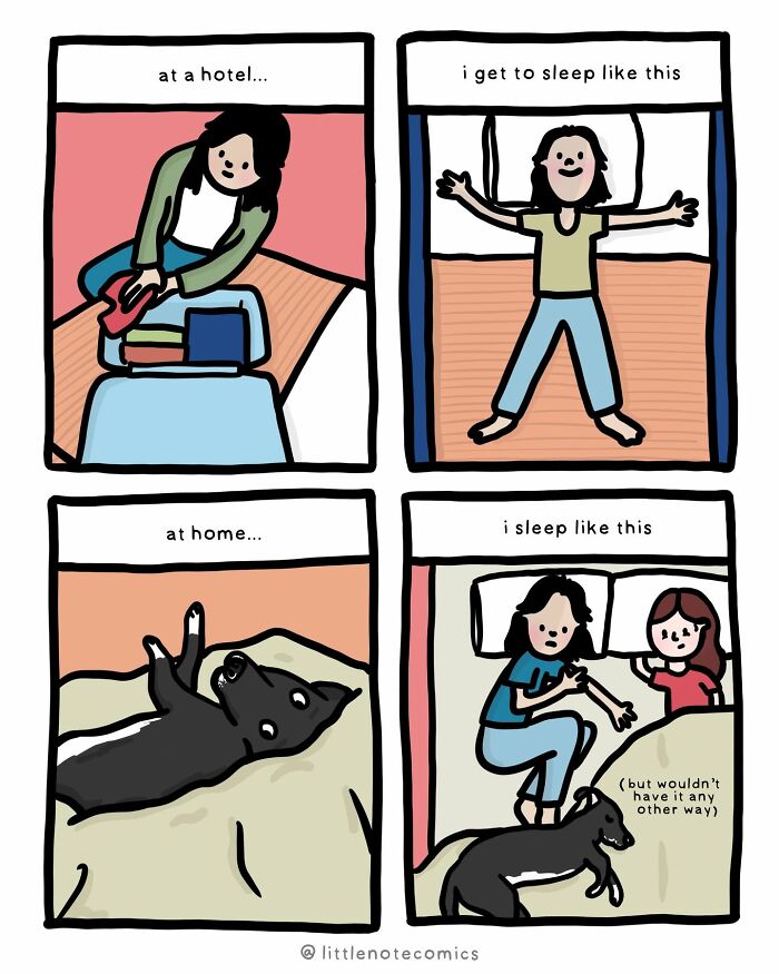 Artist Illustrates 44 Relatable And Cute Comics Featuring Relationship Quirks (New Pics)