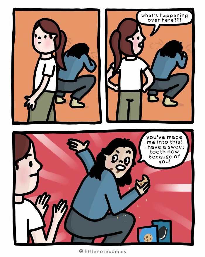 Artist Illustrates 44 Relatable And Cute Comics Featuring Relationship Quirks (New Pics)