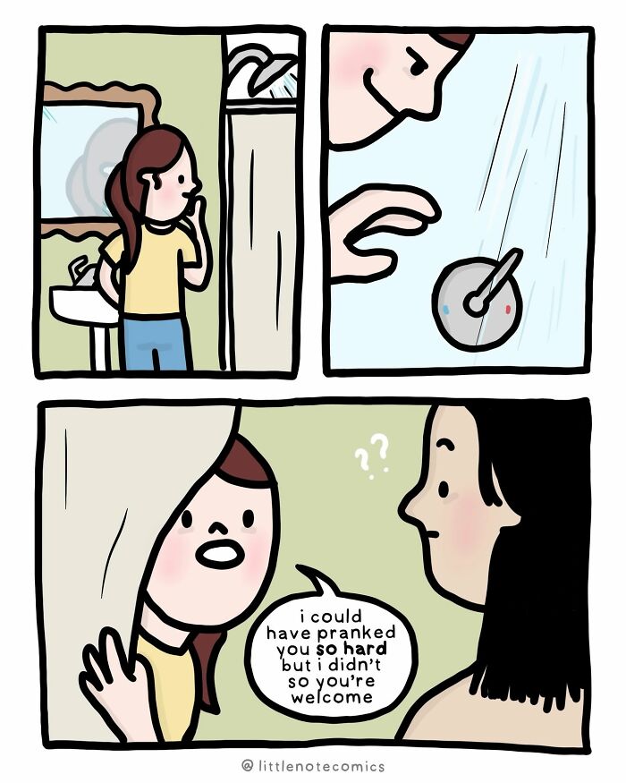 Artist Illustrates 44 Relatable And Cute Comics Featuring Relationship Quirks (New Pics)