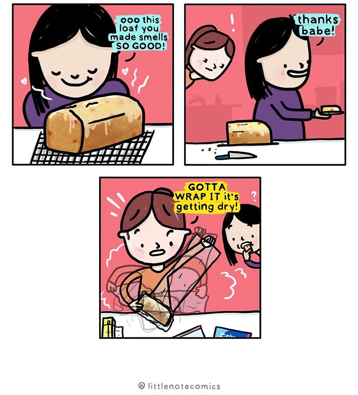 Artist Illustrates 44 Relatable And Cute Comics Featuring Relationship Quirks (New Pics)