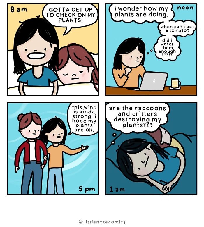 Artist Illustrates 44 Relatable And Cute Comics Featuring Relationship Quirks (New Pics)