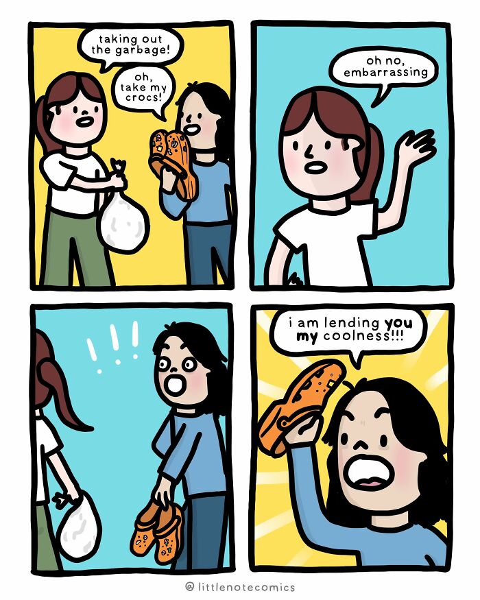 Artist Illustrates 44 Relatable And Cute Comics Featuring Relationship Quirks (New Pics)