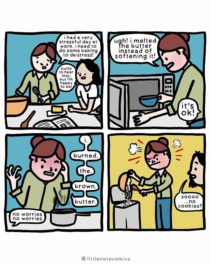 Artist Illustrates 44 Relatable And Cute Comics Featuring Relationship Quirks (New Pics)