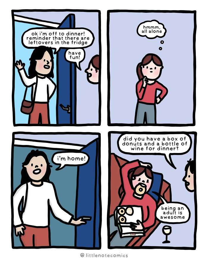 Artist Illustrates 44 Relatable And Cute Comics Featuring Relationship Quirks (New Pics)