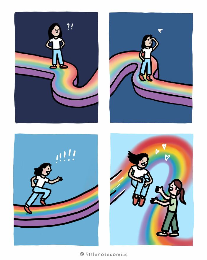 Artist Illustrates 44 Relatable And Cute Comics Featuring Relationship Quirks (New Pics)