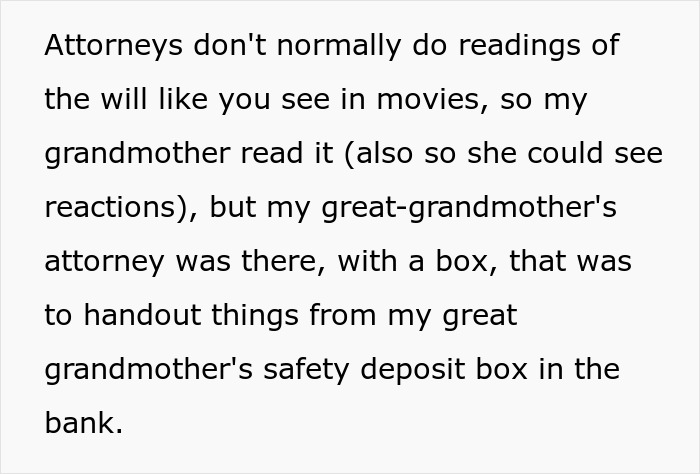 Great-Grandma Hilariously Trolls From Beyond The Grave, Leaves Entitled In-Law Fuming Great-Grandma Hilariously Trolls From Beyond The Grave, Leaves Entitled In-Law Fuming