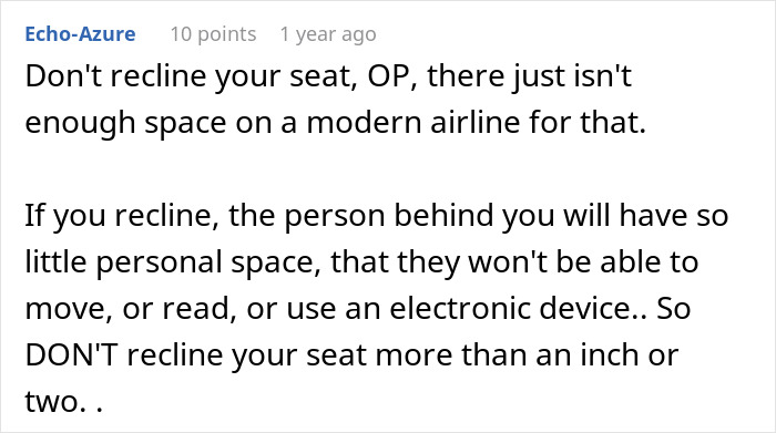Woman Physically Stops Stranger From Reclining On An Overnight Flight, Throws A Tantrum Woman Physically Stops Stranger From Reclining On An Overnight Flight, Throws A Tantrum