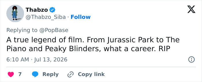 ‘Jurassic Park’ Star Sam Neill Passes Away: “Sudden And Unexpected” ‘Jurassic Park’ Star Sam Neill Passes Away: “Sudden And Unexpected”