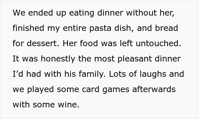 Couple Eats At MIL&rsquo;s For The Last Time After Apology Dinner Ends In Sabotage