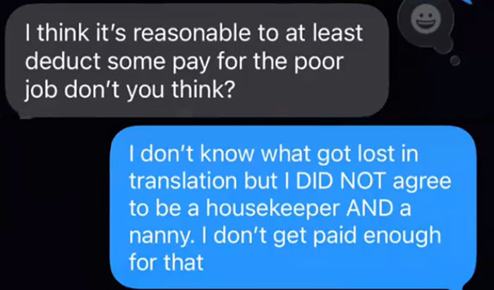 People Are Outraged By These Parents Who Expected Nanny To “Go Above And Beyond” People Are Outraged By These Parents Who Expected Nanny To “Go Above And Beyond”