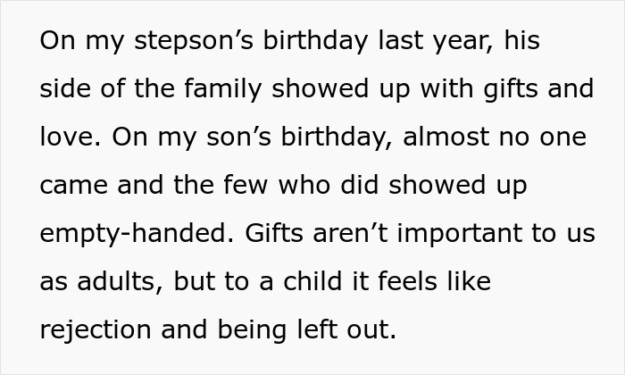 Woman Lets Her Husband Go Hard On His Ex-In-Laws After Her Son Starts Asking Painful Questions Woman Lets Her Husband Go Hard On His Ex-In-Laws After Her Son Starts Asking Painful Questions