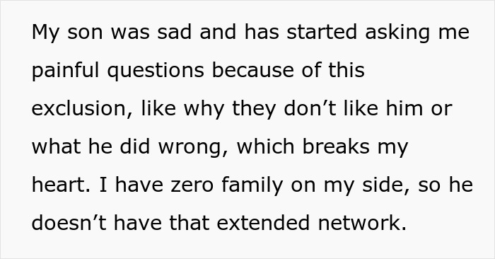 Woman Lets Her Husband Go Hard On His Ex-In-Laws After Her Son Starts Asking Painful Questions Woman Lets Her Husband Go Hard On His Ex-In-Laws After Her Son Starts Asking Painful Questions