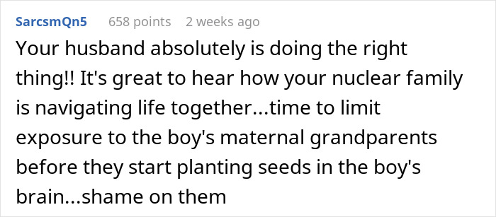 Woman Lets Her Husband Go Hard On His Ex-In-Laws After Her Son Starts Asking Painful Questions Woman Lets Her Husband Go Hard On His Ex-In-Laws After Her Son Starts Asking Painful Questions