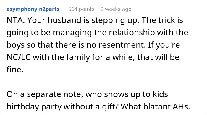 Woman Lets Her Husband Go Hard On His Ex-In-Laws After Her Son Starts Asking Painful Questions Woman Lets Her Husband Go Hard On His Ex-In-Laws After Her Son Starts Asking Painful Questions